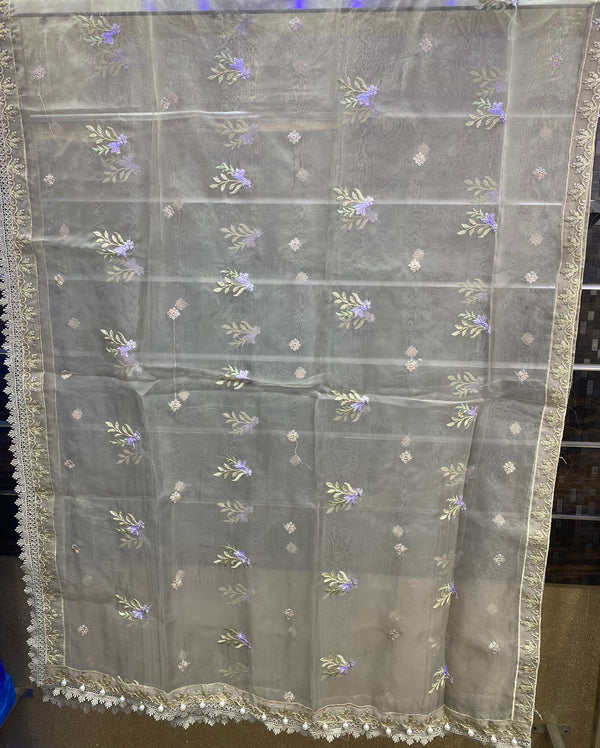 ZOYA AHMAD ZAHRA COTTON NET STITCHED D-08