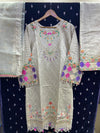 ZOYA AHMAD ZAHRA COTTON NET STITCHED D-09
