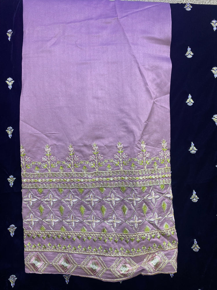 ZOYA AHMAD ZAHRA COTTON NET STITCHED D-09