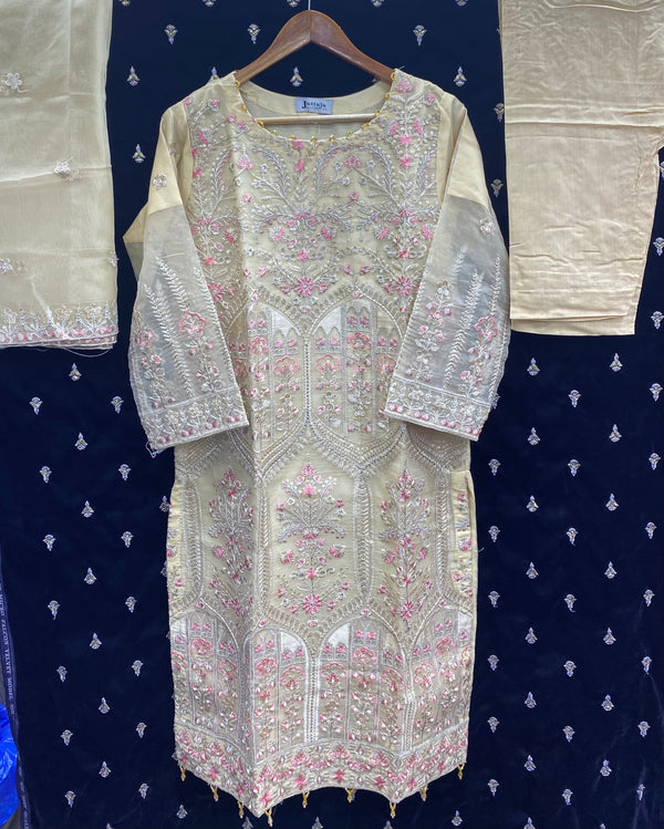 JUSTUJU ORGANZA STITCHED D-03