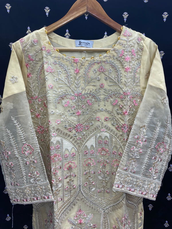 JUSTUJU ORGANZA STITCHED D-03