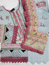 MAUSUMMERY STITCHED 3PC | D-04