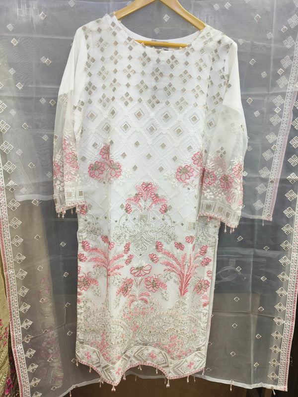 JUSTUJU ORGANZA STITCHED