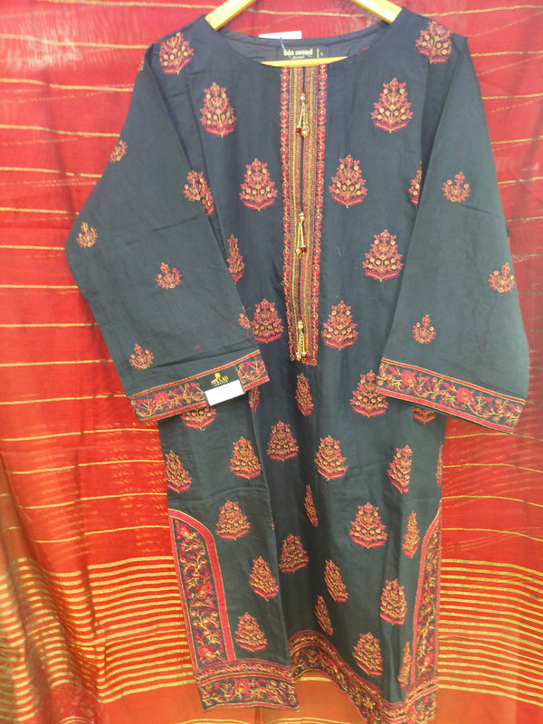 BIN SAEED LAWN 2 PC (KAMEEZ AND DUPATTA) D-01