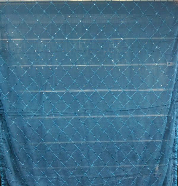 ZOYA AHMAD GUZEL CHIFFON STITCHED - D03