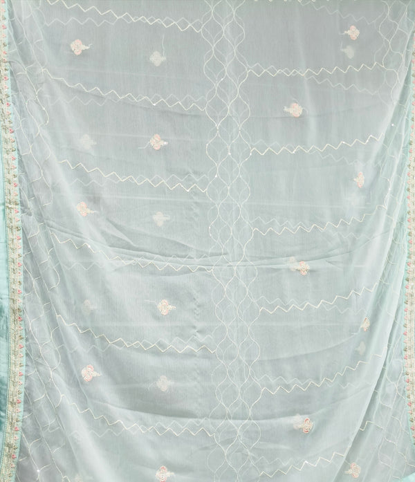 ZOYA AHMAD GUZEL CHIFFON STITCHED - D04