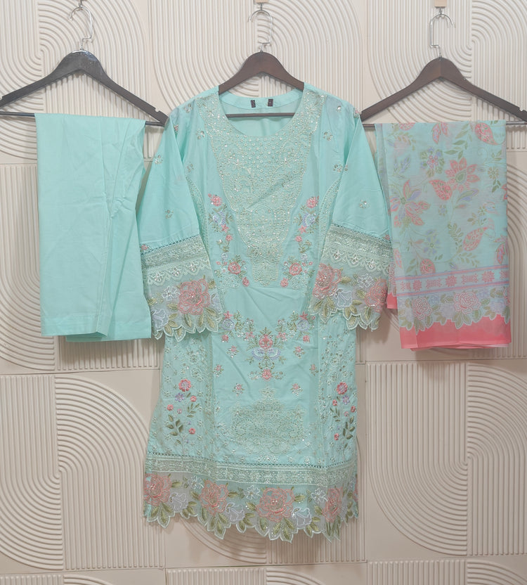 BIN SAEED FANCY LAWN 2025 D-05