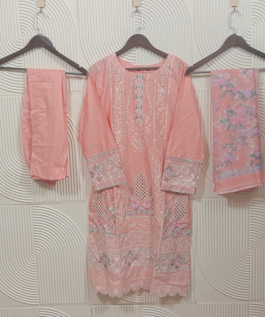 BIN SAEED FANCY LAWN 2025 D-02