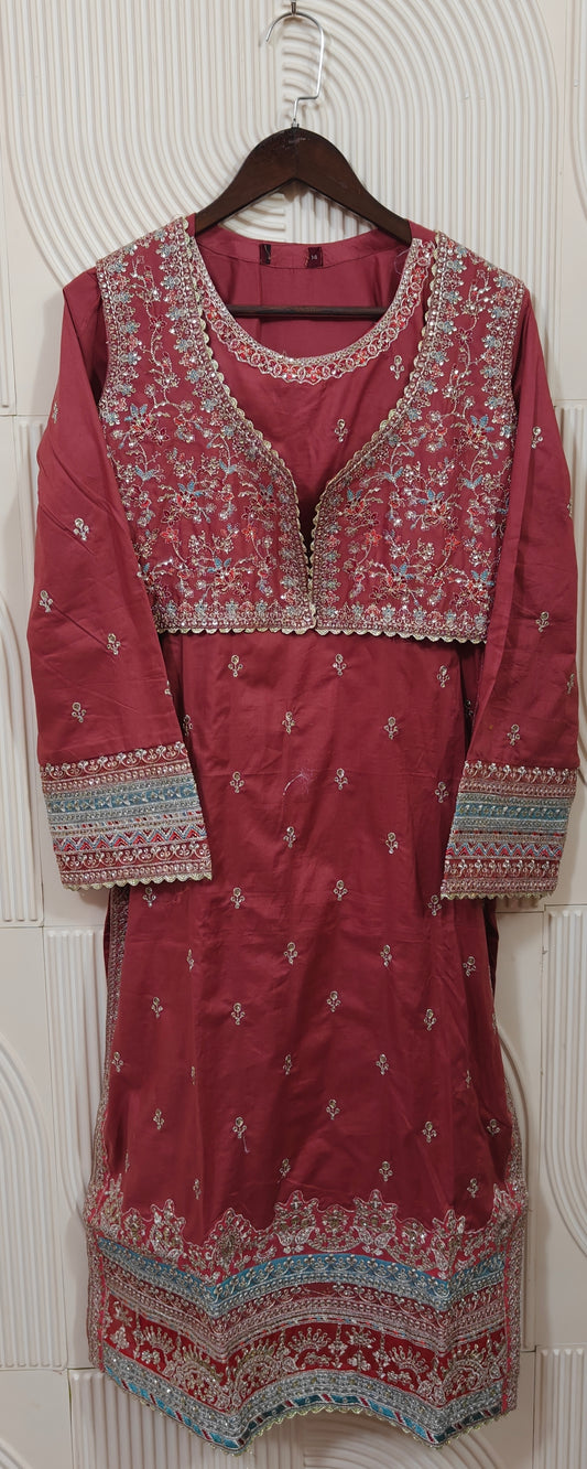 BIN SAEED FANCY LAWN 2025 D-12