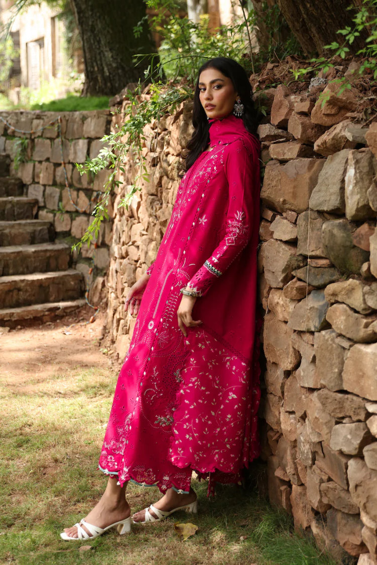 QLINEKARI BY QALAMKAR UN-STITCHED 3PC | LM-13 TARA