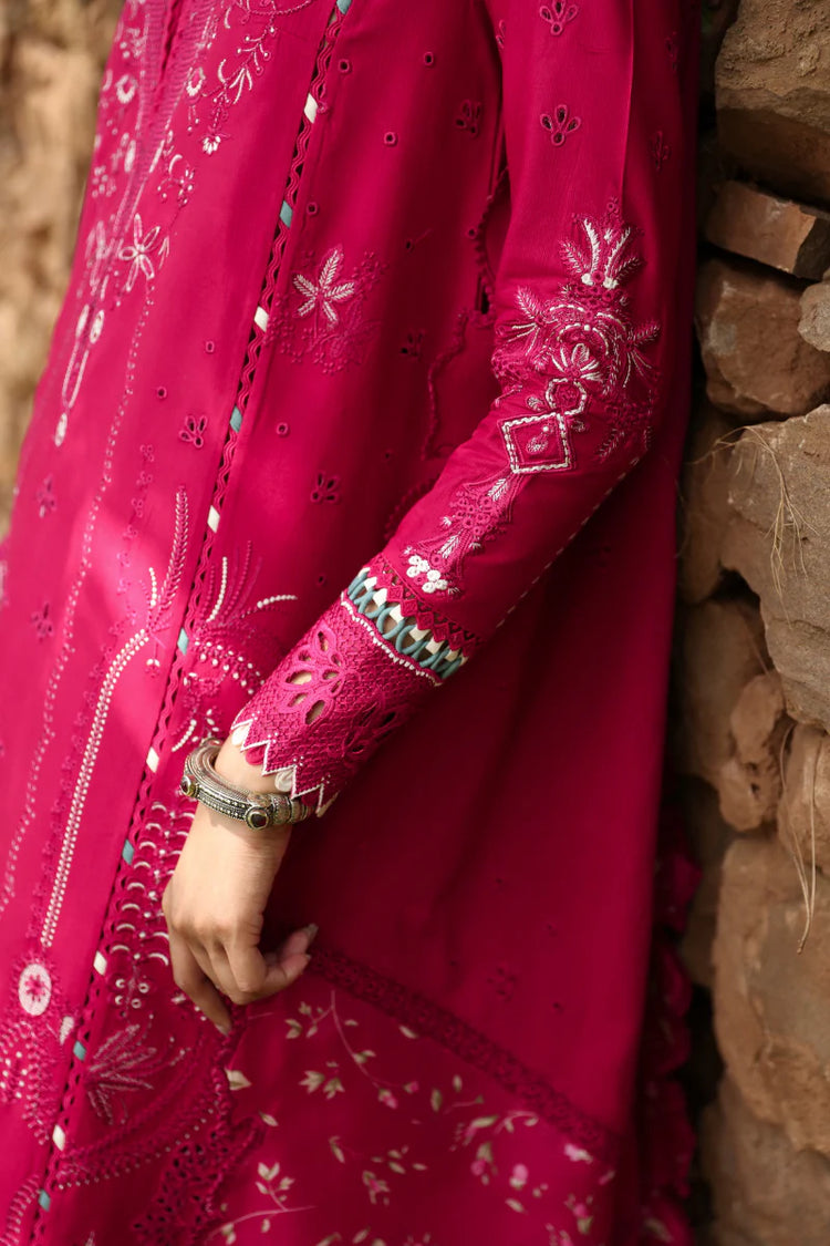 QLINEKARI BY QALAMKAR UN-STITCHED 3PC | LM-13 TARA