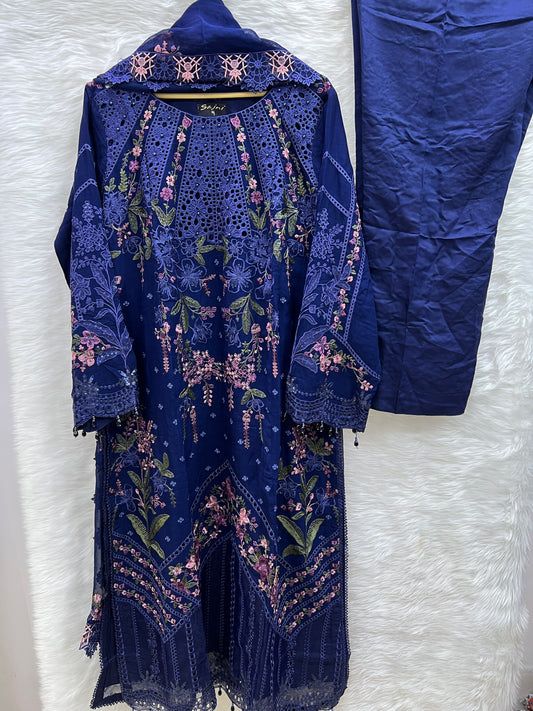 NIKHAAR BY ZOYA AHMED HANDWORK | D-3567