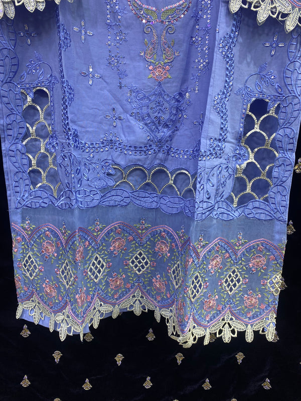BIN SAEED | LUXURY CUTWORK STITCHED 3PC | D-08