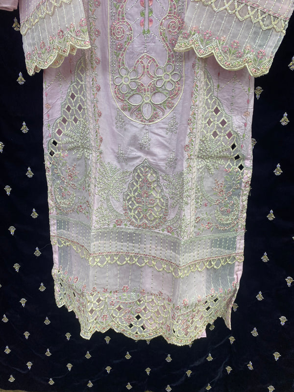 BIN SAEED | LUXURY CUTWORK STITCHED 3PC | D-02