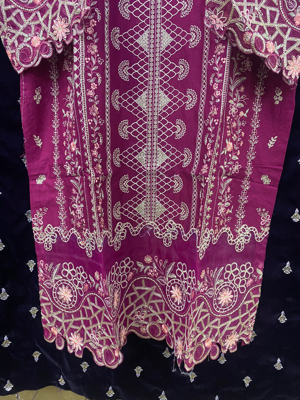 BIN SAEED | LUXURY CUTWORK STITCHED 3PC | D-10