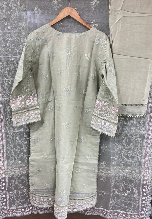 SADABAHAR LUXURY FORMAL STITCHED 3PC | D-01