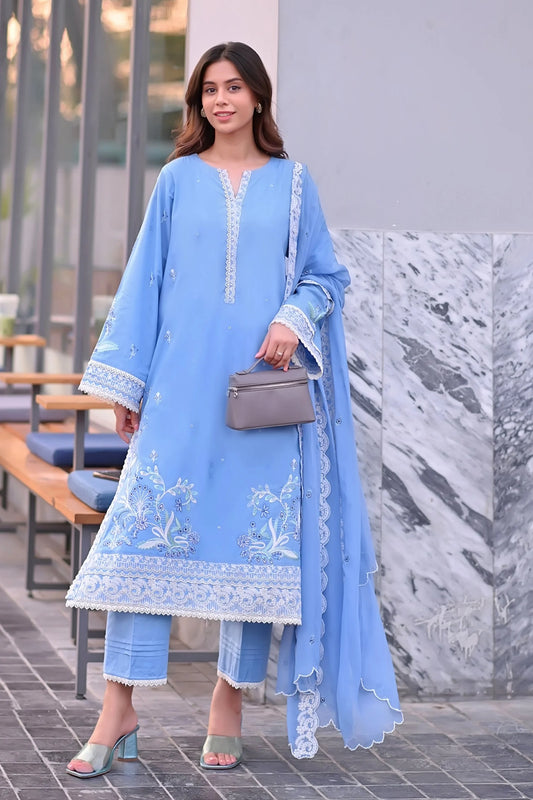 LAKHANY LSM UN-STITCHED 3PC | LG-AR-0102