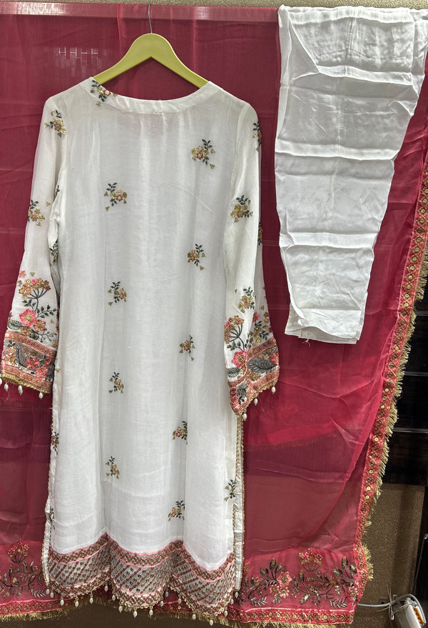 ZARA ALI LUXURY CHIFFON PRET | D-01