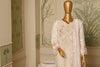 AKSHA SEMI-STITCHED HANDWORK CHIFFON 3PC | Bloom