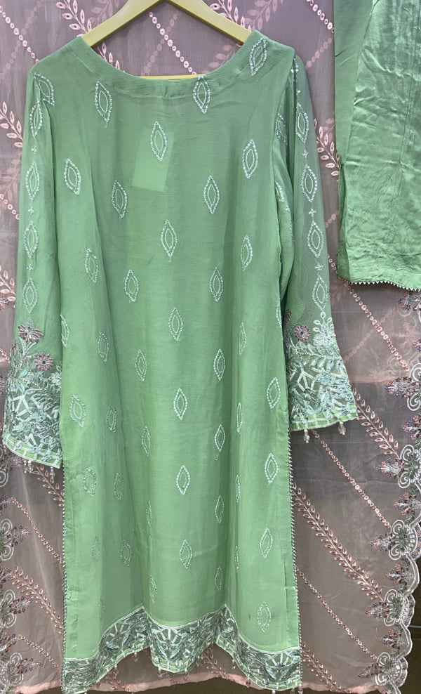 ZARA ALI LUXURY CHIFFON PRET | D-04
