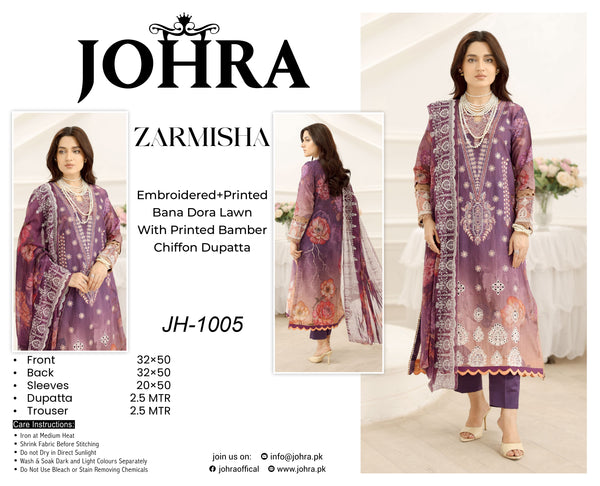Zarmisha By Johra - JH-1005