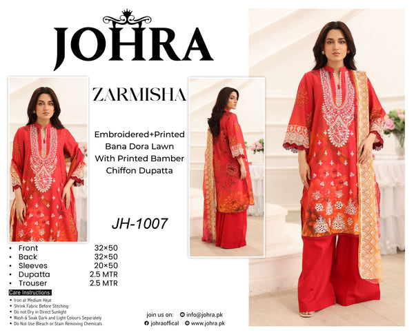 Zarmisha By Johra - JH-1007