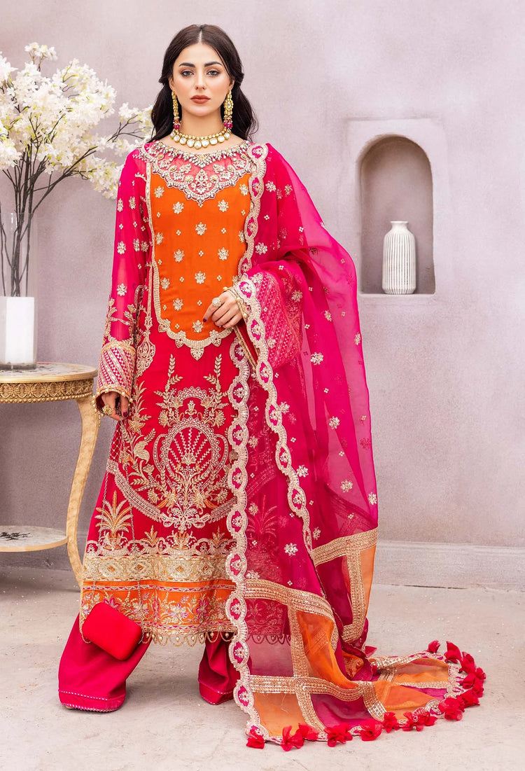 GUL-E-ISHTIYAQ BY ADAN'S LIBAS UN-STITCHED 3PC | Kanwal