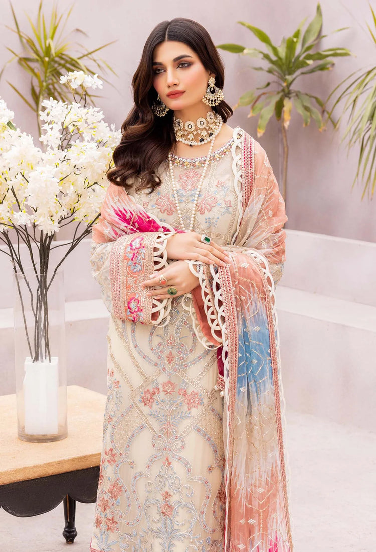 GUL-E-ISHTIYAQ BY ADAN'S LIBAS UN-STITCHED 3PC | Chameli