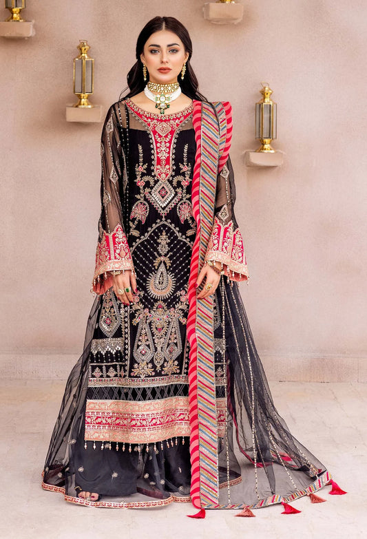 GUL-E-ISHTIYAQ BY ADAN'S LIBAS UN-STITCHED 3PC | Jahan Ara