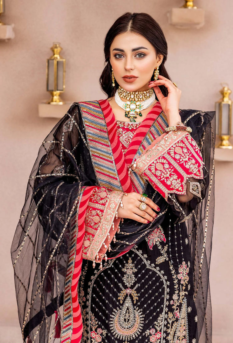 GUL-E-ISHTIYAQ BY ADAN'S LIBAS UN-STITCHED 3PC | Jahan Ara