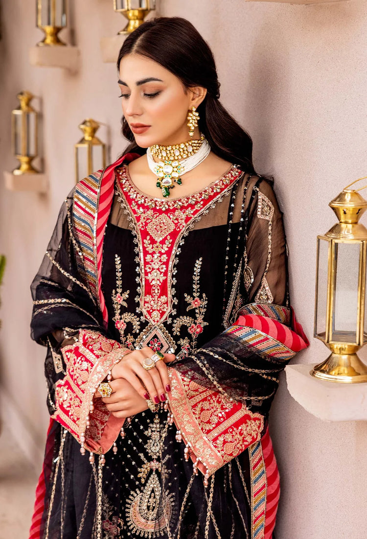 GUL-E-ISHTIYAQ BY ADAN'S LIBAS UN-STITCHED 3PC | Jahan Ara