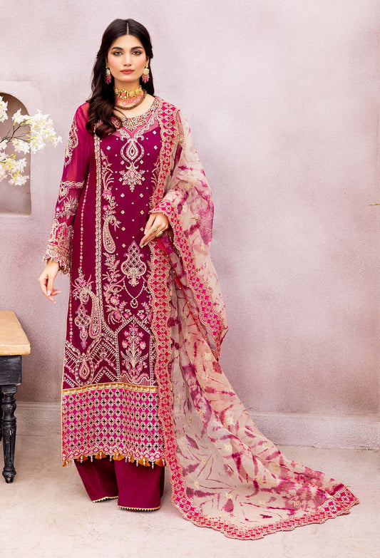 GUL-E-ISHTIYAQ BY ADAN'S LIBAS UN-STITCHED 3PC | Nou Bahaar