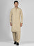 Beige Blended Unstitched Fabric | PMU-10014