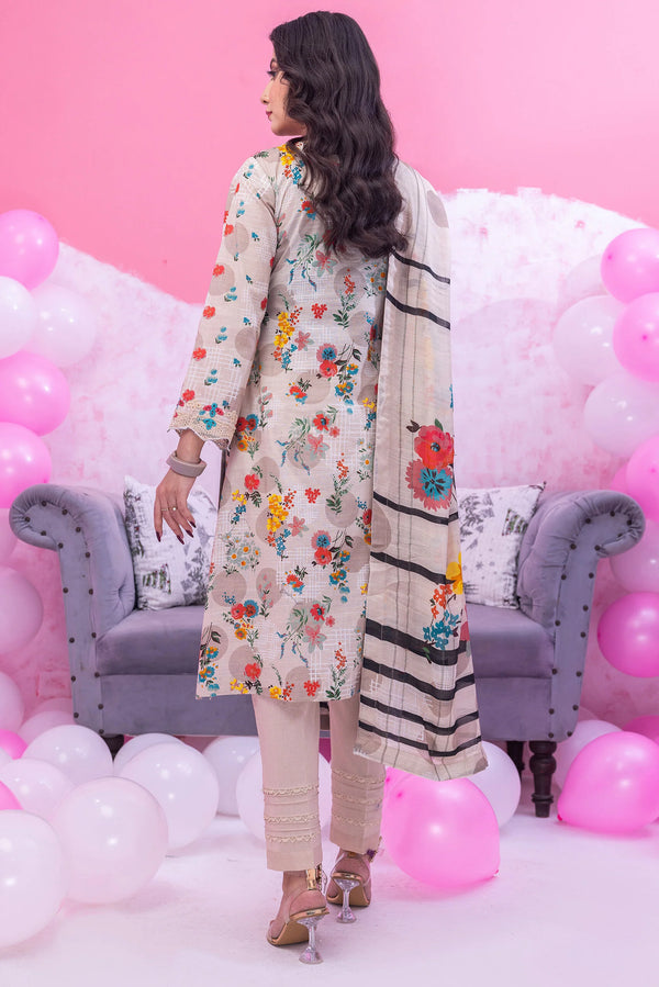 Gardenia Chikankari Lawn Un-stitched by zainab fazlani - GDP-108