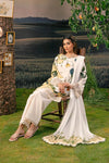M/BASICS [3 Pc Unstitched Embroidered Arabic Lawn Suit | MB-PFUS25-07A