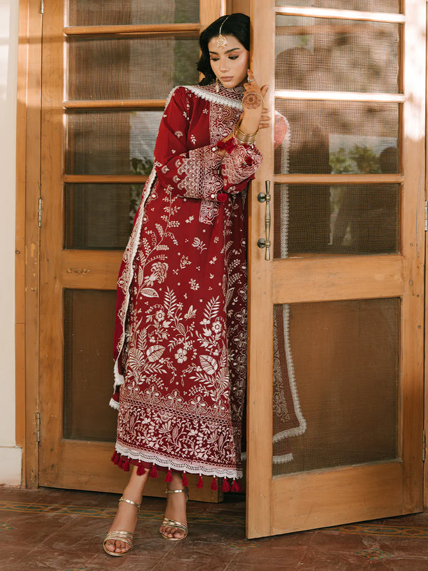 SHANAYA BY MAHNUR UN-STITCHED 3PC | Mehrosh