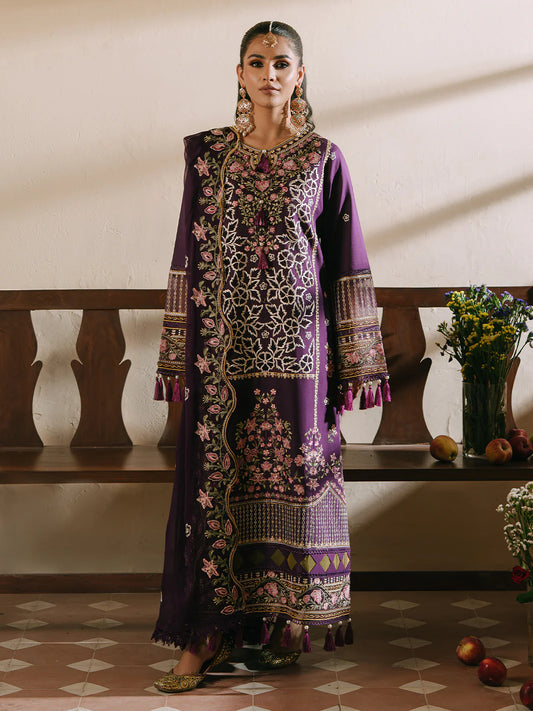 SHANAYA BY MAHNUR UN-STITCHED 3PC | Mehrunisa