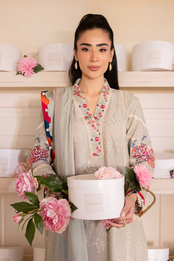 LAMOUR BY SAAD SHAIKH LAWN UN-STITCHED | ELARA