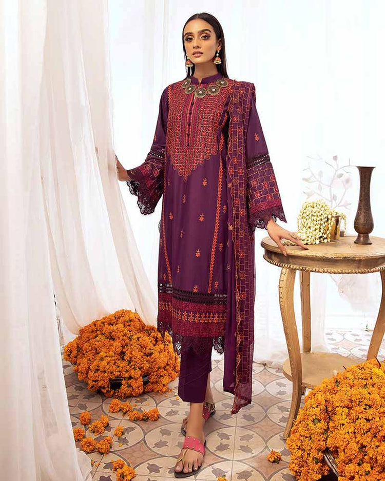 MUSKAAN BY KHOOBSURAT UN-STITCHED MK-505