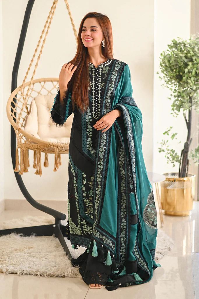 LAMOUR BY SAAD SHAIKH LAWN UN-STITCHED | REH