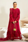 SAAD SHAIKH LUXURY UN-STICHED 3PC|BLUSH