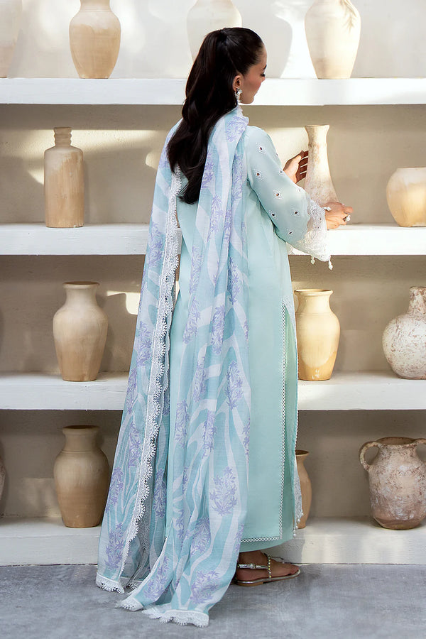 SAAD SHAIKH LUXURY UN-STICHED 3PC|MERAKI
