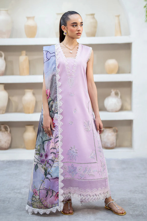 SAAD SHAIKH LUXURY UN-STICHED 3PC|MOHAGNI