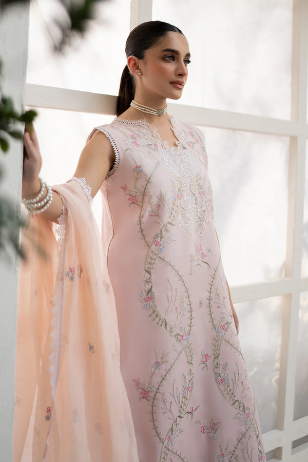 SAAD SHAIKH LUXURY UN-STICHED 3PC|MEADOW