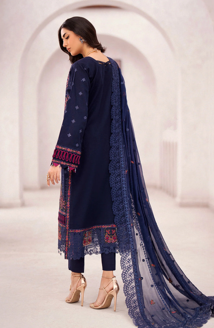 MELLISA BY EMAAN|ADEEL UN-STICHED 3PC| ANNE