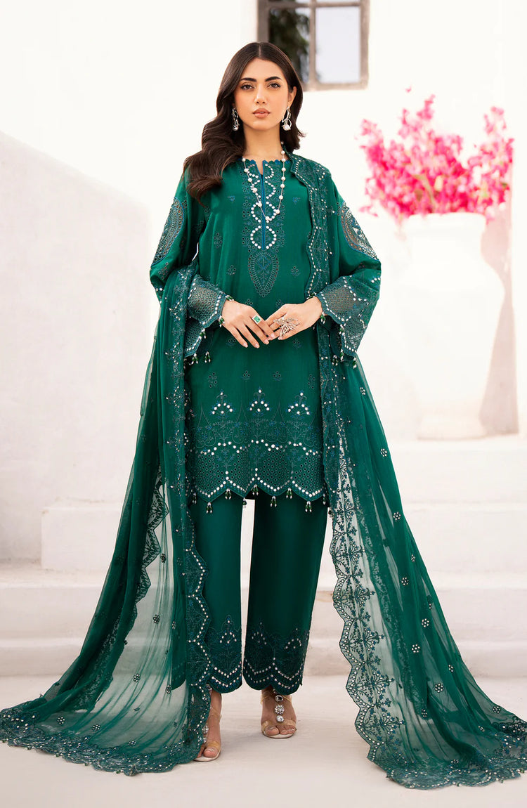 MELLISA BY EMAAN|ADEEL UN-STICHED 3PC| MARCO