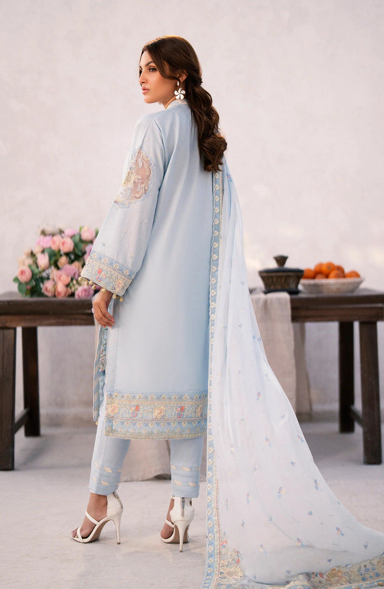 MELLISA BY EMAAN|ADEEL UN-STICHED 3PC| DORA