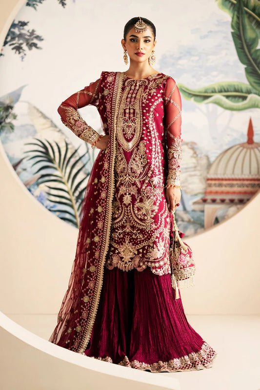 INAYAT BY AJR FORMAL UN-STITCHED 3PC| Zinnia