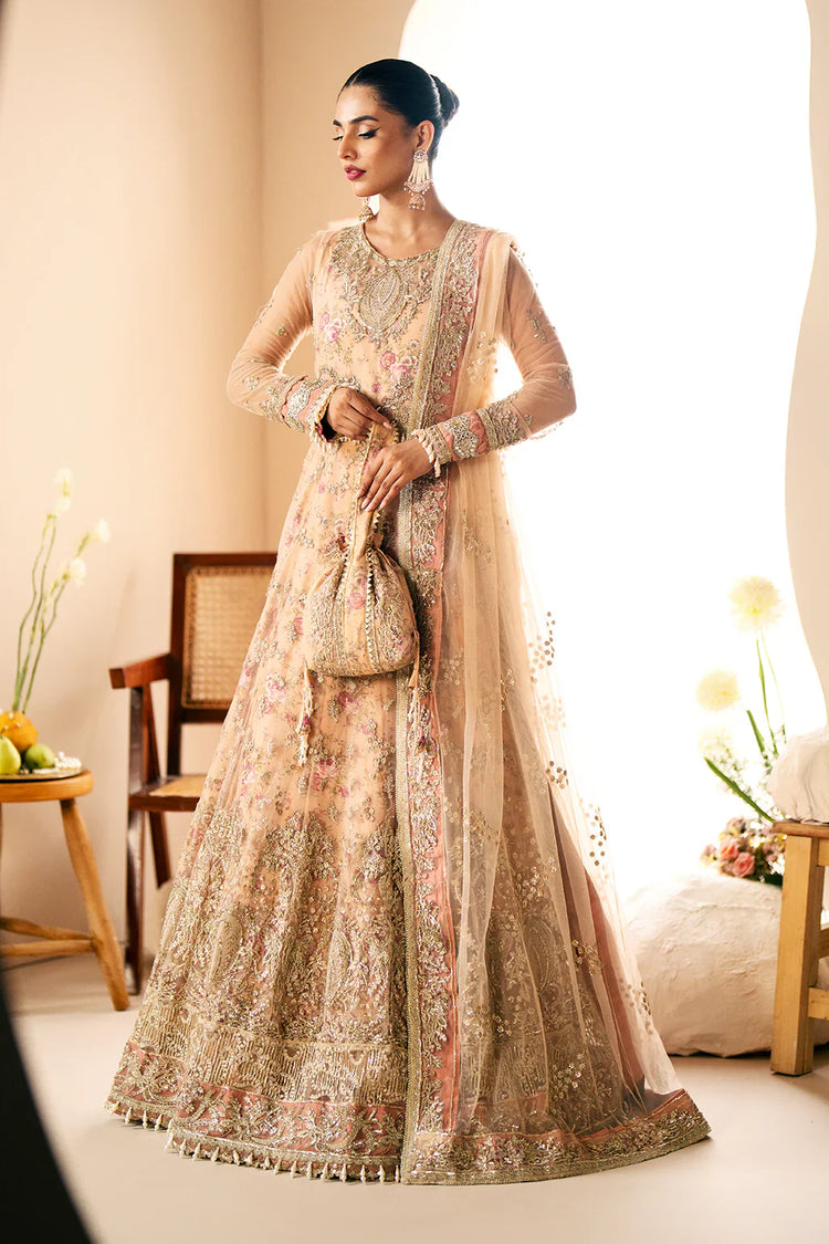 INAYAT BY AJR FORMAL UN-STITCHED 3PC| Daffodil