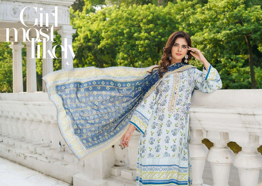 MUNIRA DESIGNERS- MSL 01 LIGHT BLUE